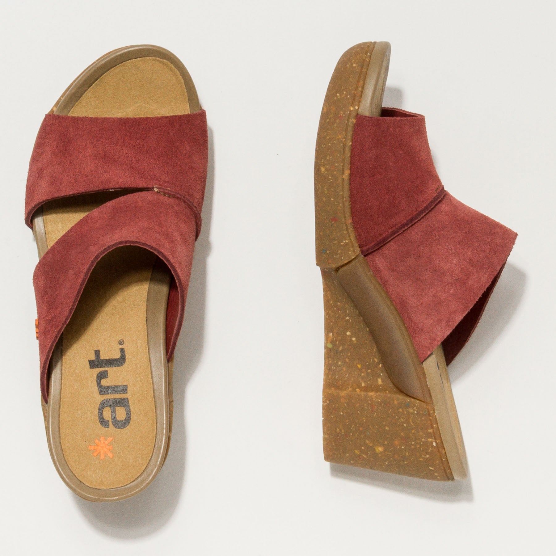 ART 1670 Rotterdam Skin Back Women's Wedge Sandal
