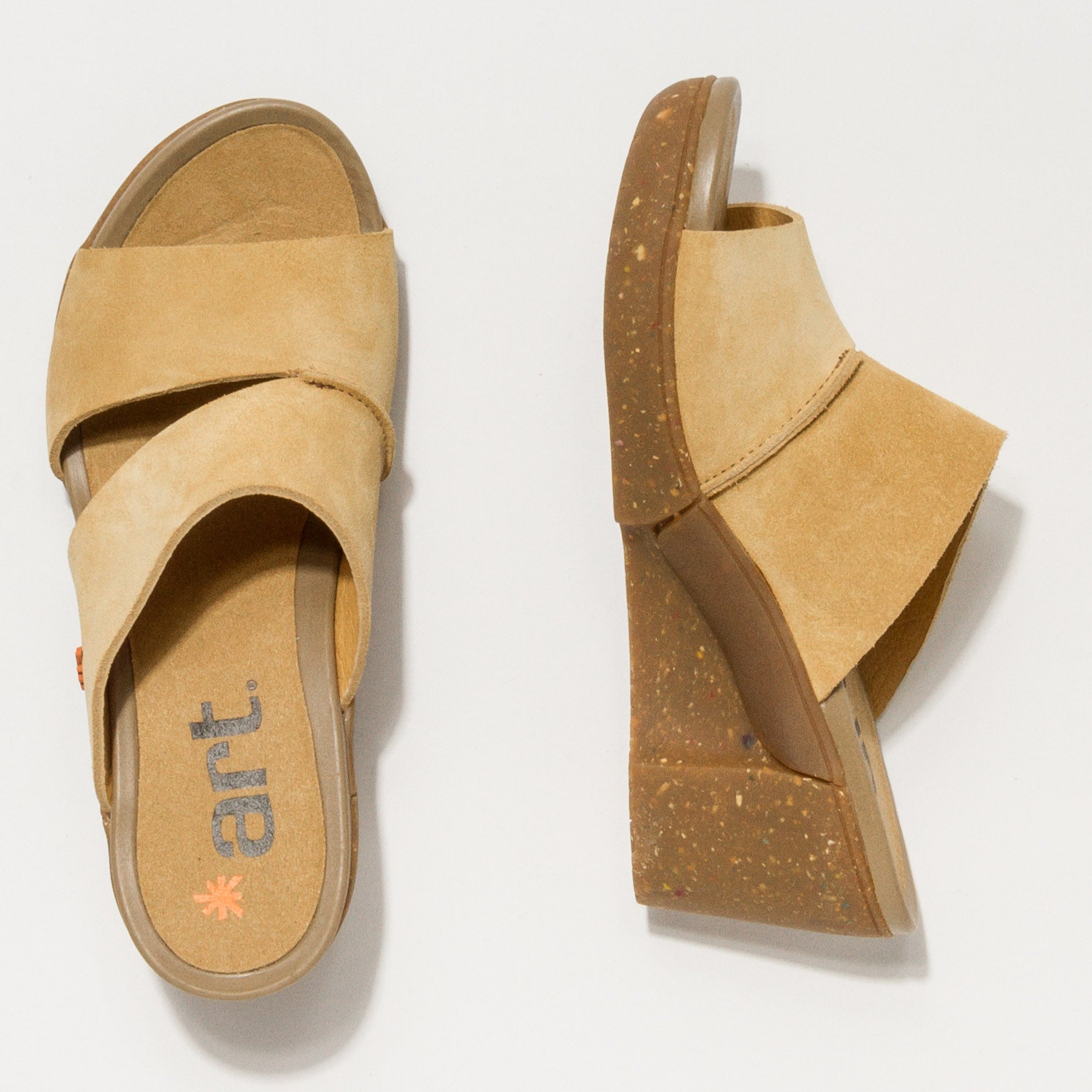 ART 1670 Rotterdam Skin Back Women's Wedge Sandal