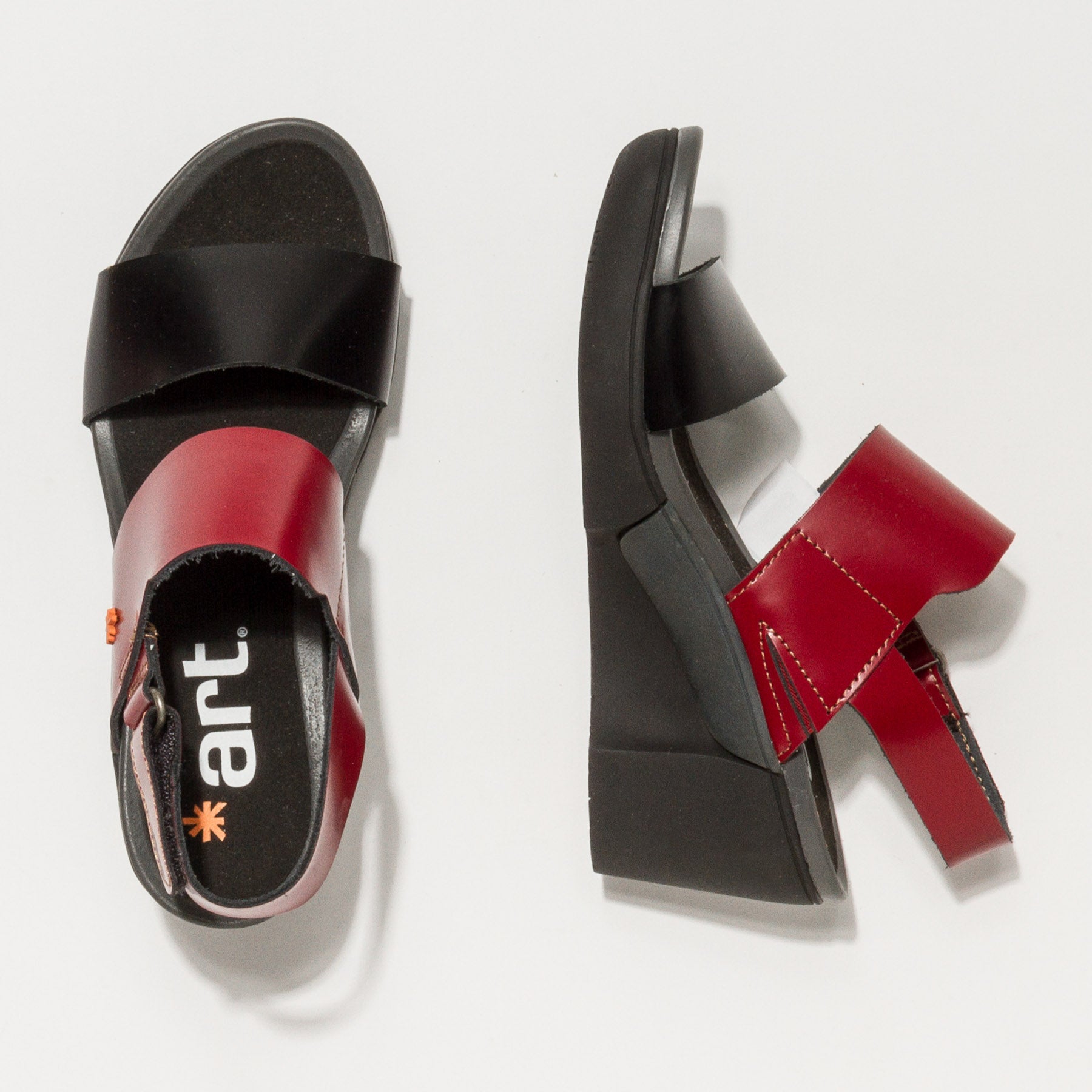 ART 1673 Rotterdam City Women's Wedge Sandal