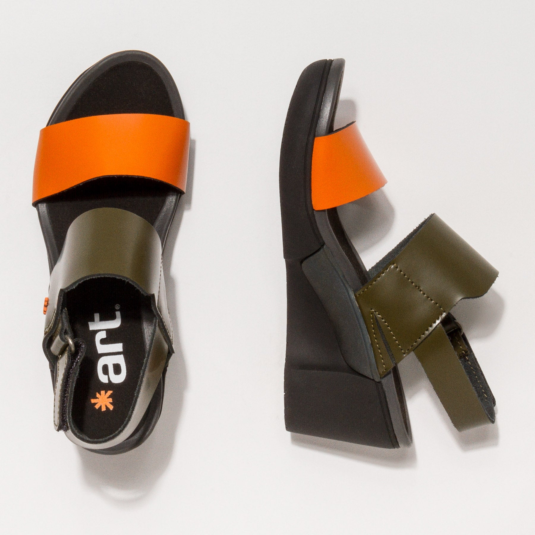 ART 1673 Rotterdam City Women's Wedge Sandal