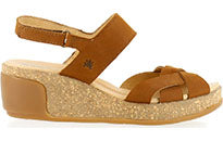 El Naturalista Women's Leaves 5008 Wedge Sandal