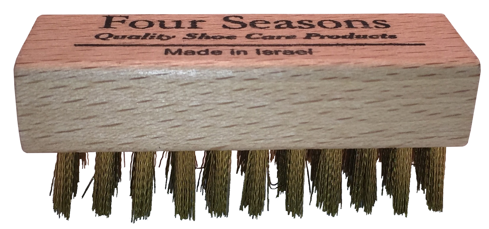 Four Seasons Brass Suede Brush