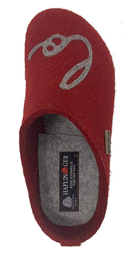 HAFLINGER Women's Grizzly Lovely Wool Clogs