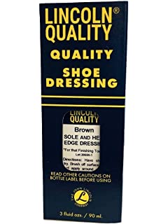 shoe edge dressing brown Lincoln Sole & Heel Edge Dressing – Kemel Imports