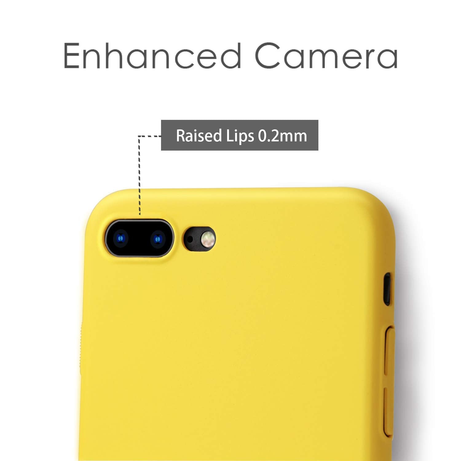 Roopose Ultra Slim Light and Thin Feel Anti-Fingerprints Cell Phone Case Full Protection Hard PC Cover Shell Compatible with iPhone 7/8 Plus