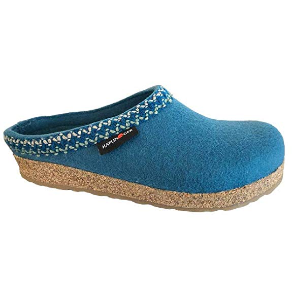 Haflinger Unisex Grizzly Zig Zag Slipper Clog