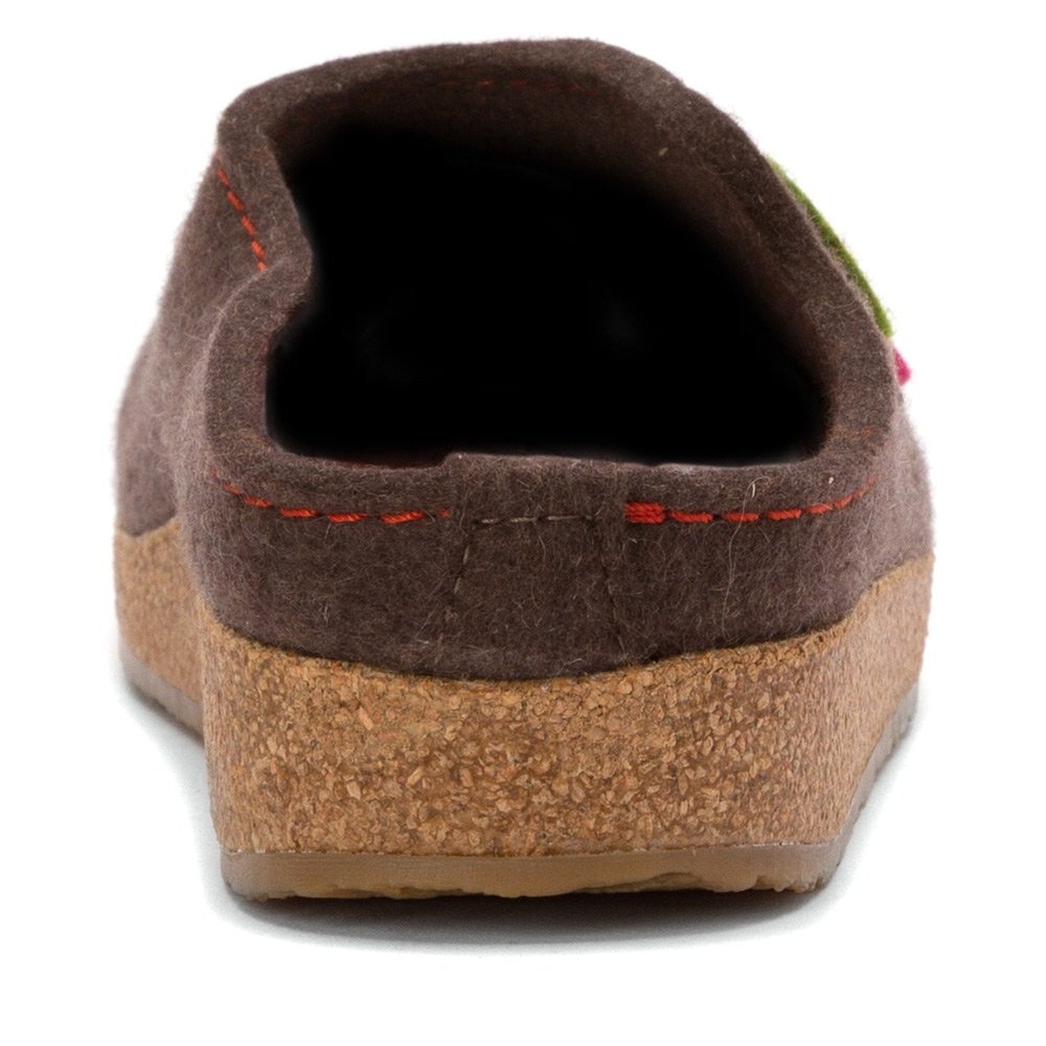 Haflinger Women's .Chloe Slippers Smokey Brown