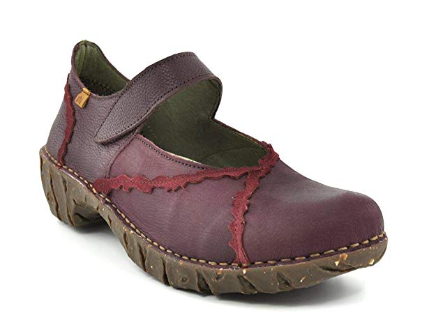 El Naturalista yggdrasil Womens Size 6.5 Brown Leather Mary Jane Shoes /#K/