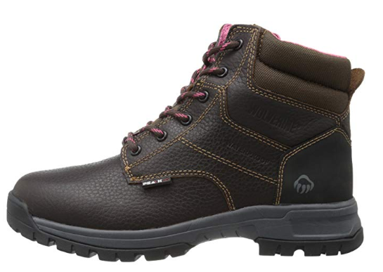 Wolverine Women's Piper Waterproof 6" Safety Toe Work Boot