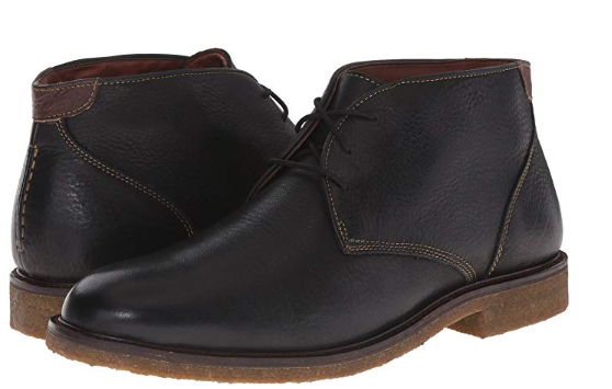 Johnston and murphy copeland chukka black hot sale