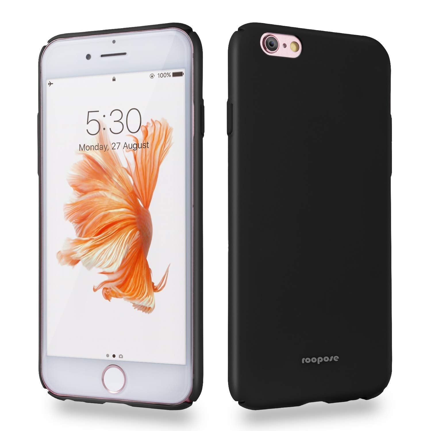 Roopose Phone Protective Case Ultra Thin Slim Skin Touch Feel Hard Cover Protect Bumper Fit Phone Shell Case Compatible with iPhone 6/6s