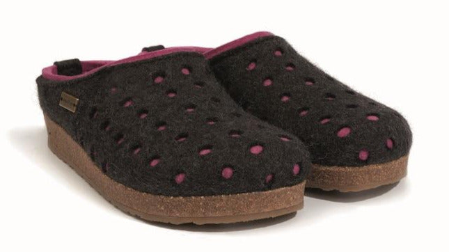 Haflinger Women's Grizzly Holly Wool Clog