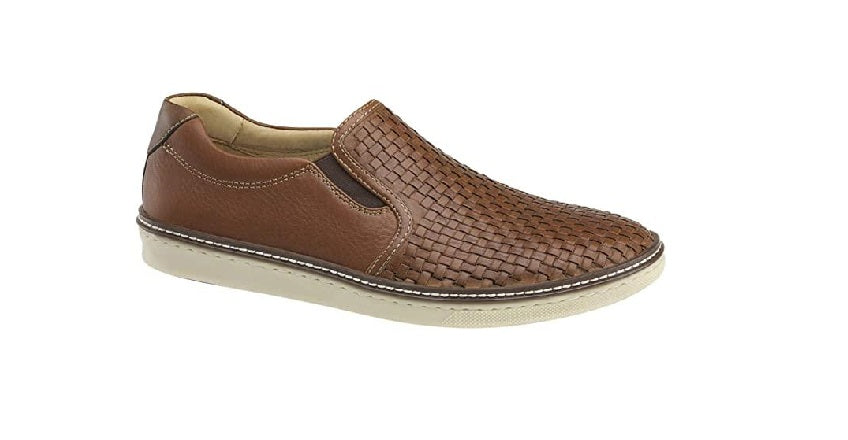 Johnston & Murphy Men's McGuffey Woven Slip-On Shoe