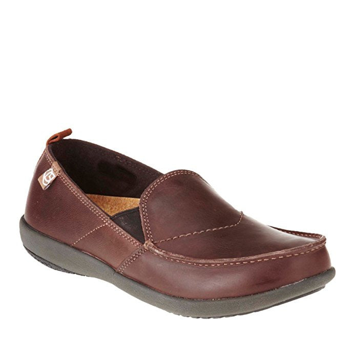 Spenco Siesta Leather Slip-On Shoes