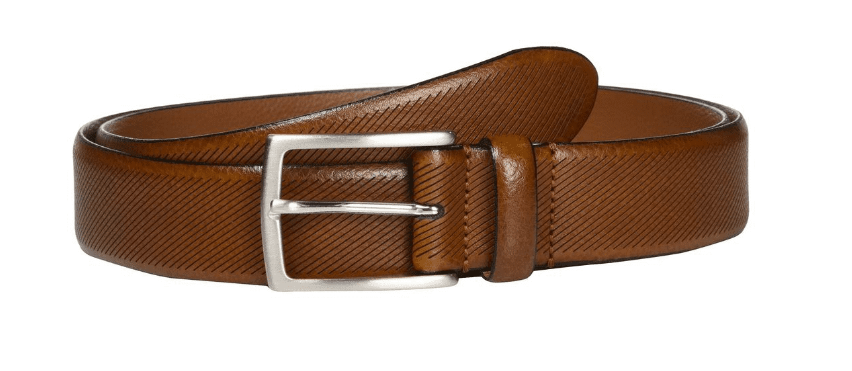Johnston Murphy Men s Diagonal Embossed Belt Kemel Imports