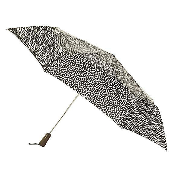 Totes 70mph Windproof Titan Auto Open Umbrella with NeverWet