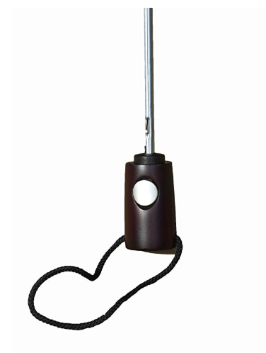 Totes Auto Open and Auto Close Compact Umbrella With NeverWet Technology