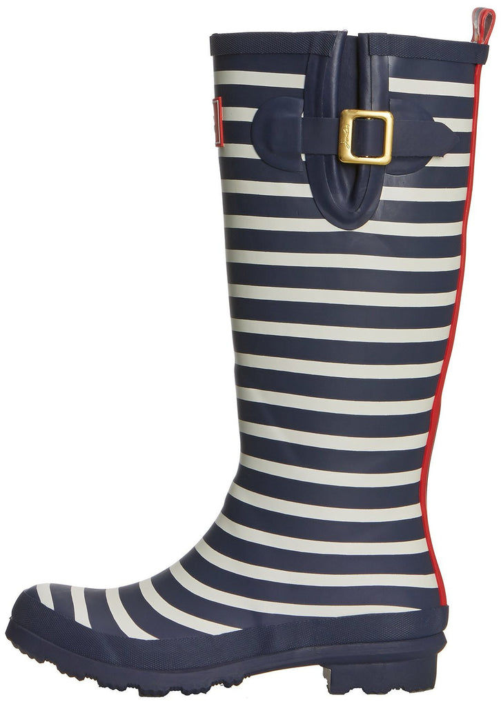 Joules Welly Print Women's Rubber Rain Boots Waterproof