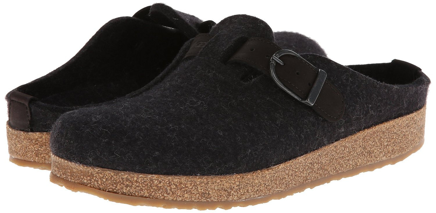 Haflinger wool top clog