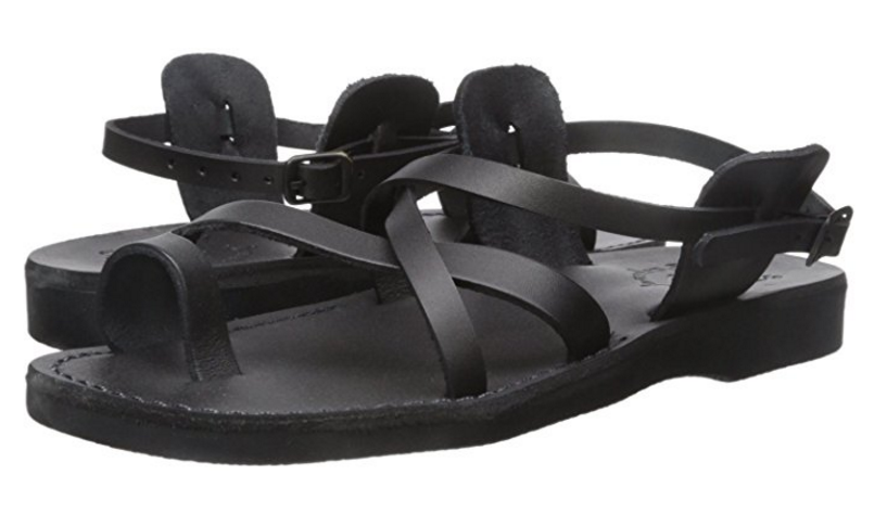 Jerusalem Sandals Unisex The Good Shepherd Buckled Toe-Ring Sandal