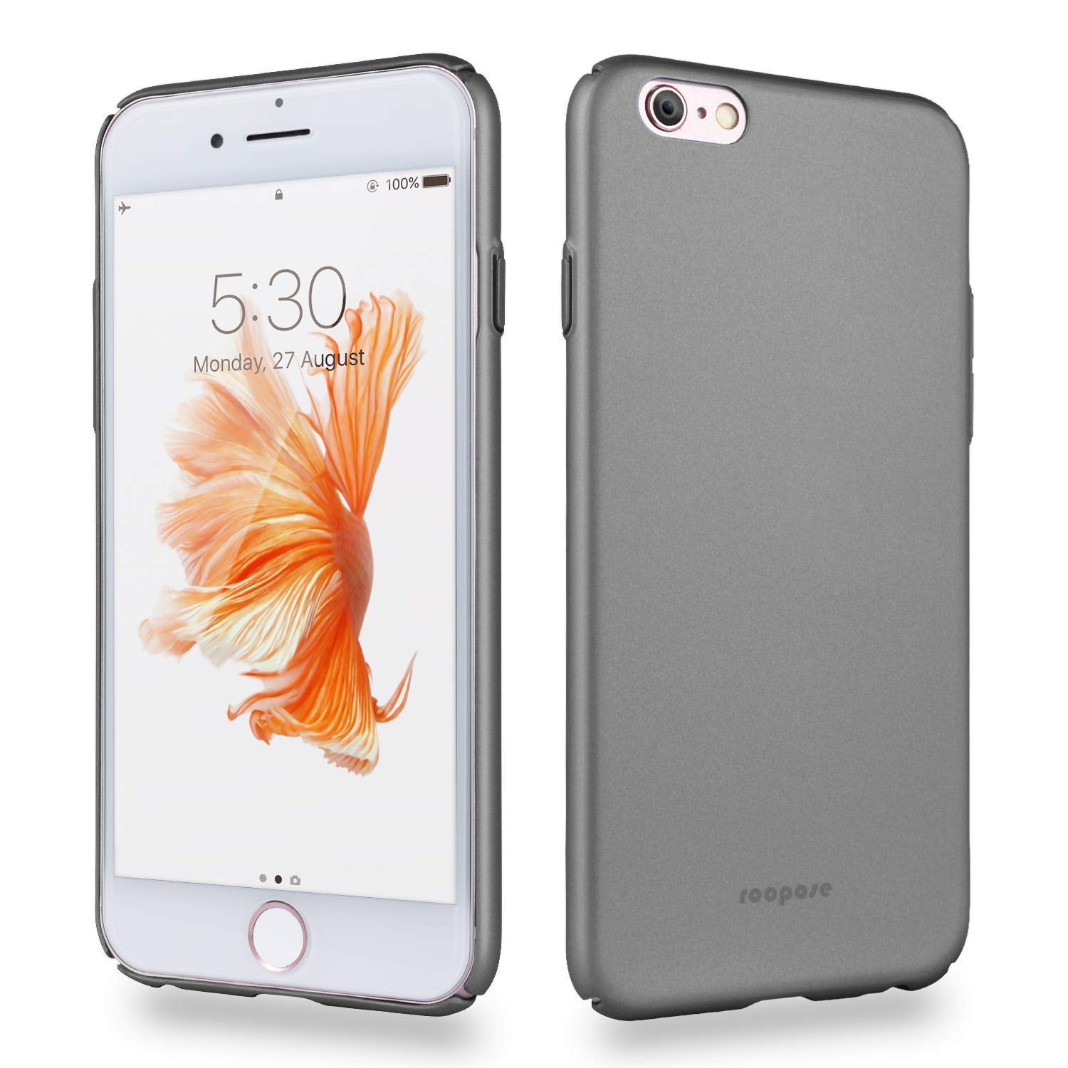 Roopose Phone Protective Case Ultra Thin Slim Skin Touch Feel Hard Cover Protect Bumper Fit Phone Shell Case Compatible with iPhone 6/6s