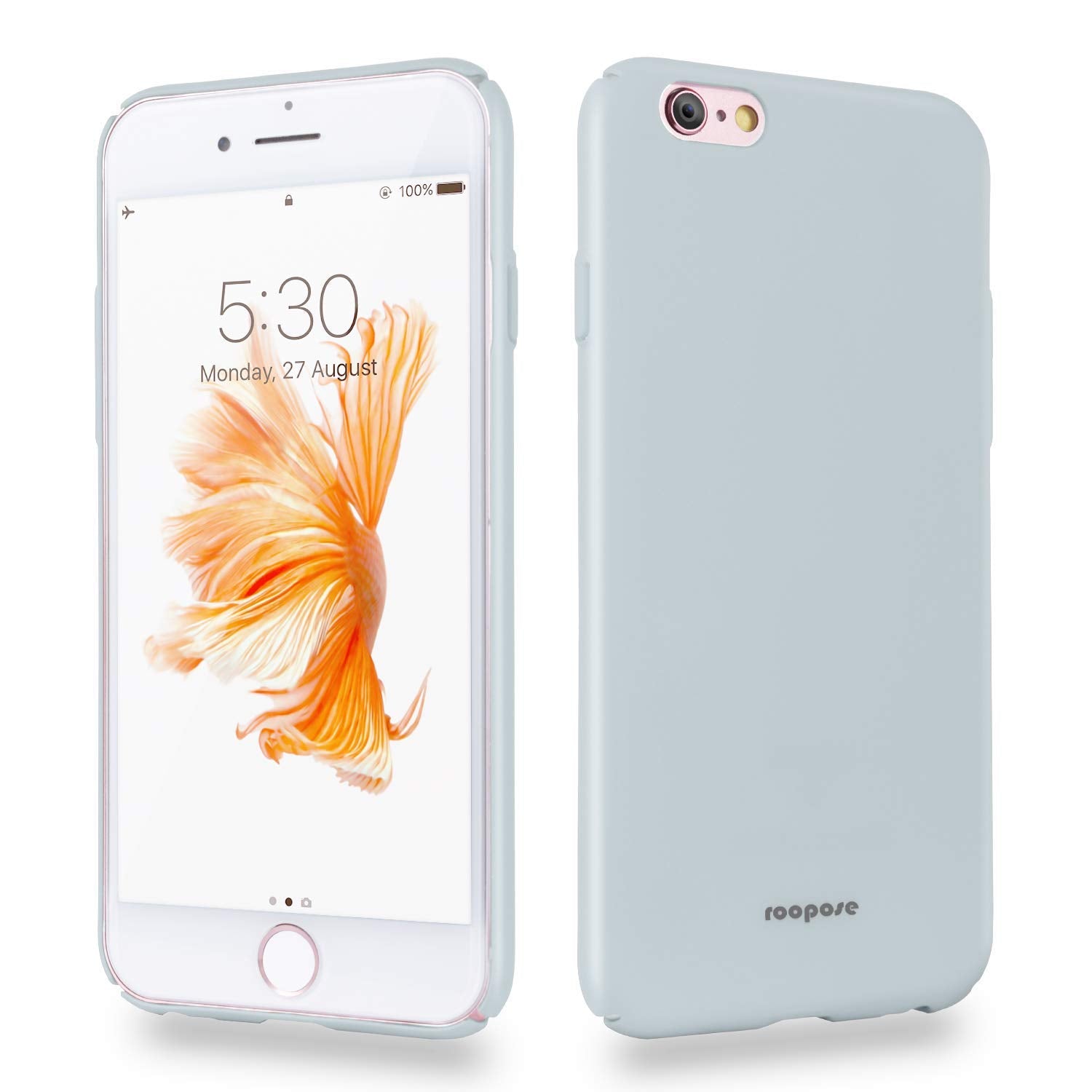 Roopose Phone Protective Case Ultra Thin Slim Skin Touch Feel Hard Cover Protect Bumper Fit Phone Shell Case Compatible with iPhone 6/6s