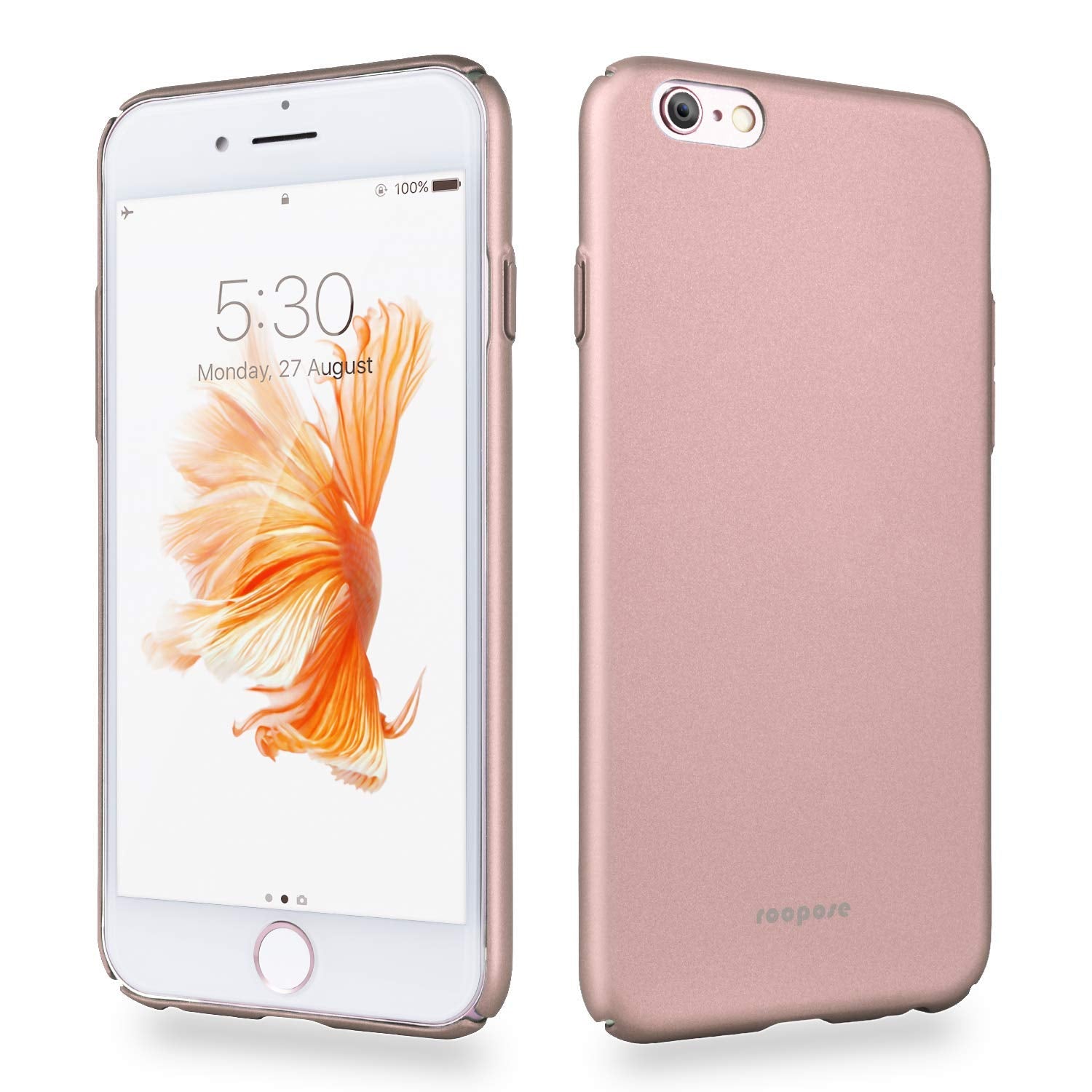 Roopose Phone Protective Case Ultra Thin Slim Skin Touch Feel Hard Cover Protect Bumper Fit Phone Shell Case Compatible with iPhone 6/6s