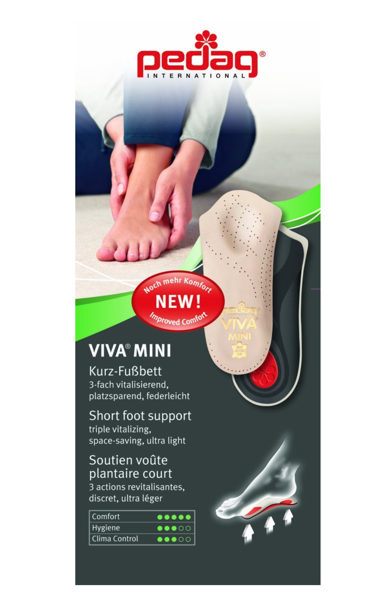 Pedag Viva Mini Orthotic Insoles