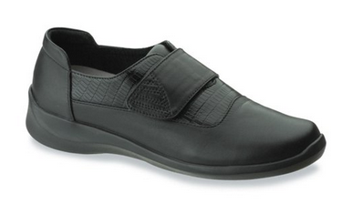 Aetrex Women's E820 Frances Single Strap X-Wide Flat