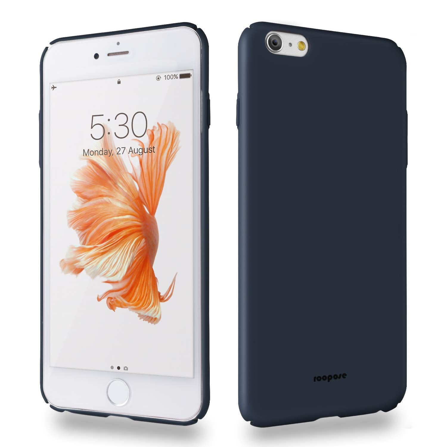 for iPhone 6P/6s Plus Case Roopose Anti-Scratch Shockproof Slim Fit Shell Matte Hard PC Plastic Full Protective Back Case Cover for iPhone 6/6s Plus
