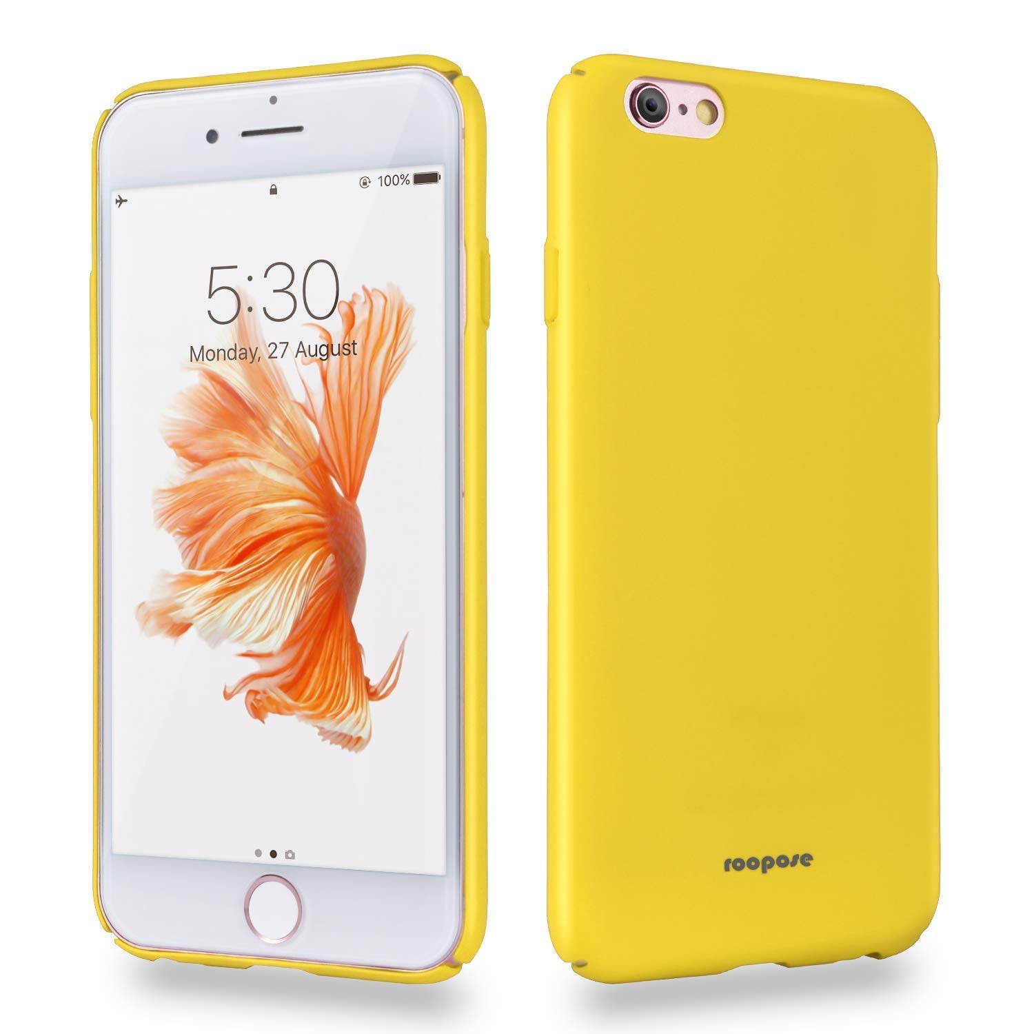 Roopose Phone Protective Case Ultra Thin Slim Skin Touch Feel Hard Cover Protect Bumper Fit Phone Shell Case Compatible with iPhone 6/6s