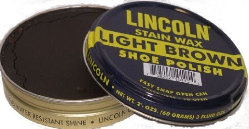 Lincoln Shoe Wax Polish 3 Fl Oz